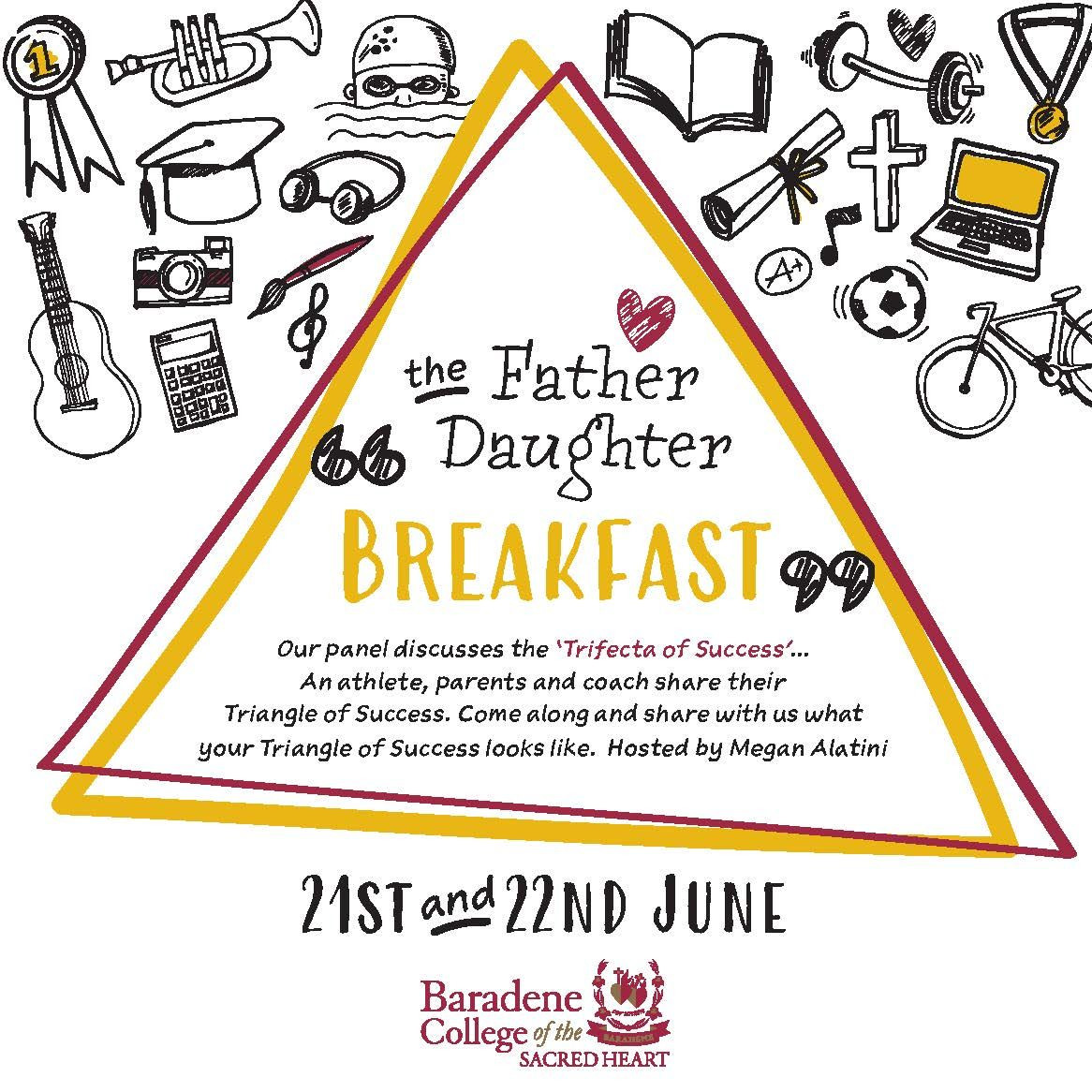 Father Daughter Breakfast and other Upcoming events