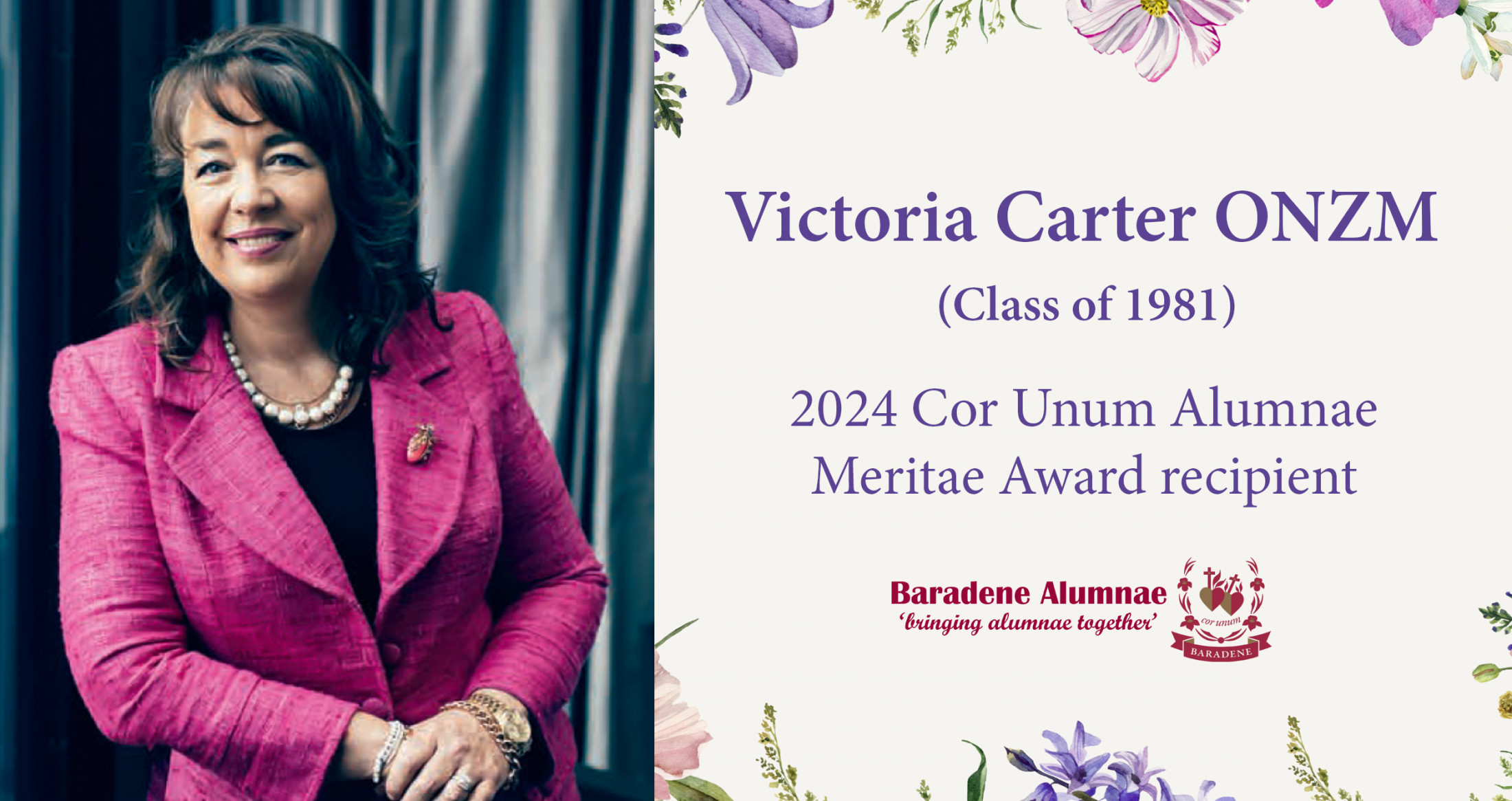 Alumnae High Tea and Cor Unum Alumnae Meritae Award