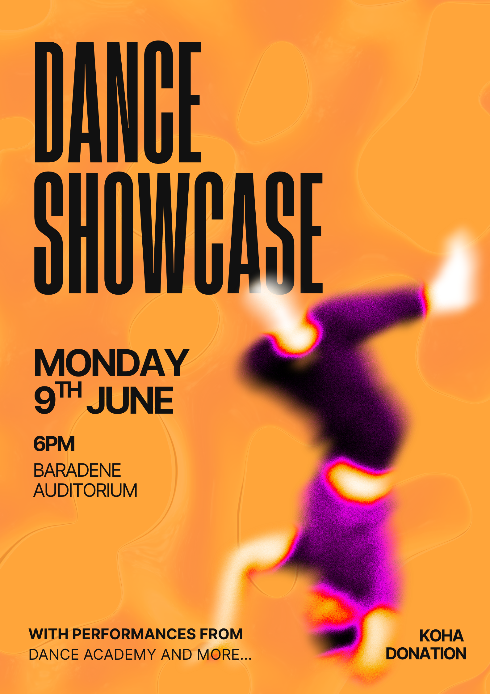 Dance Showcase Poster