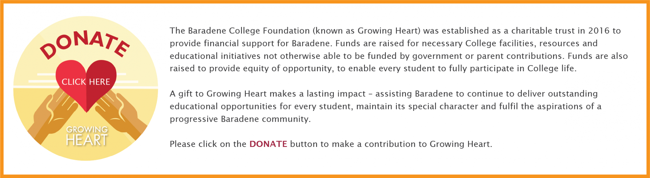 2025 Donate Now Button Banner For Website
