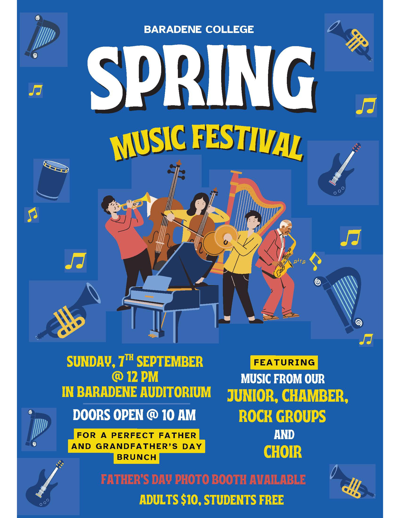 Baradene Spring Festival Poster 2025 Updated