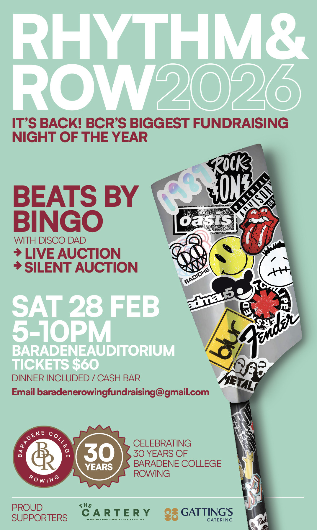 Rowing   Fundraiser Ad