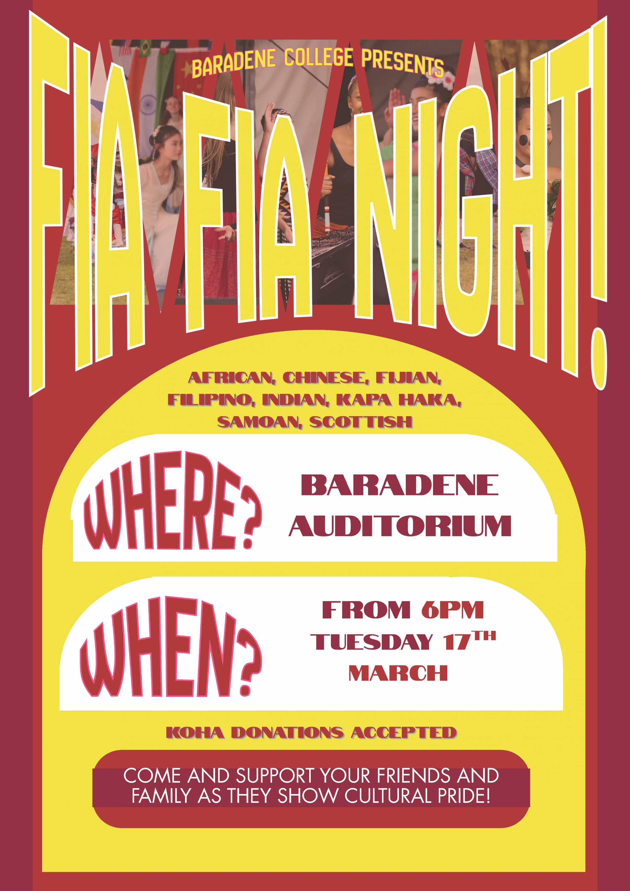 Fia Fia Night Poster 2026