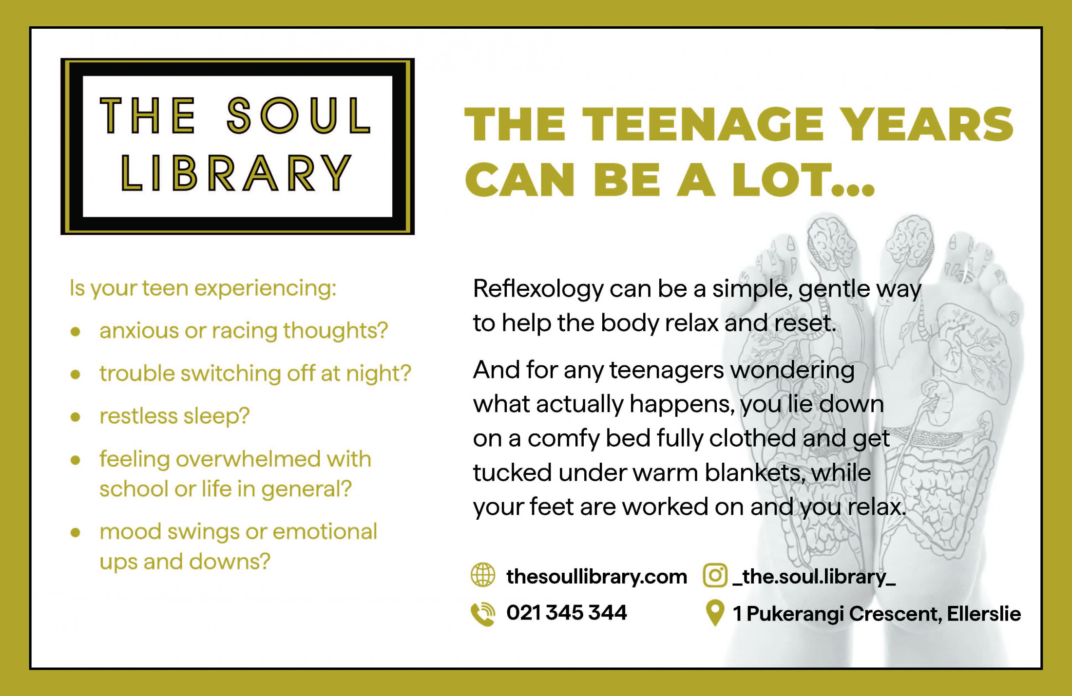 The Soul Library Bara Heart Halfpage Ad